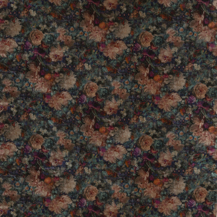 Royal Garden Velvet Jewel by G P & J Baker Fabric HISTORIC ROYAL PALACES VISCOSE - 55%;COTTON - 45% Italy HEAVY Horizontal: 27.186 and Vertical: 25.216 53.978 - Fabric Carolina -