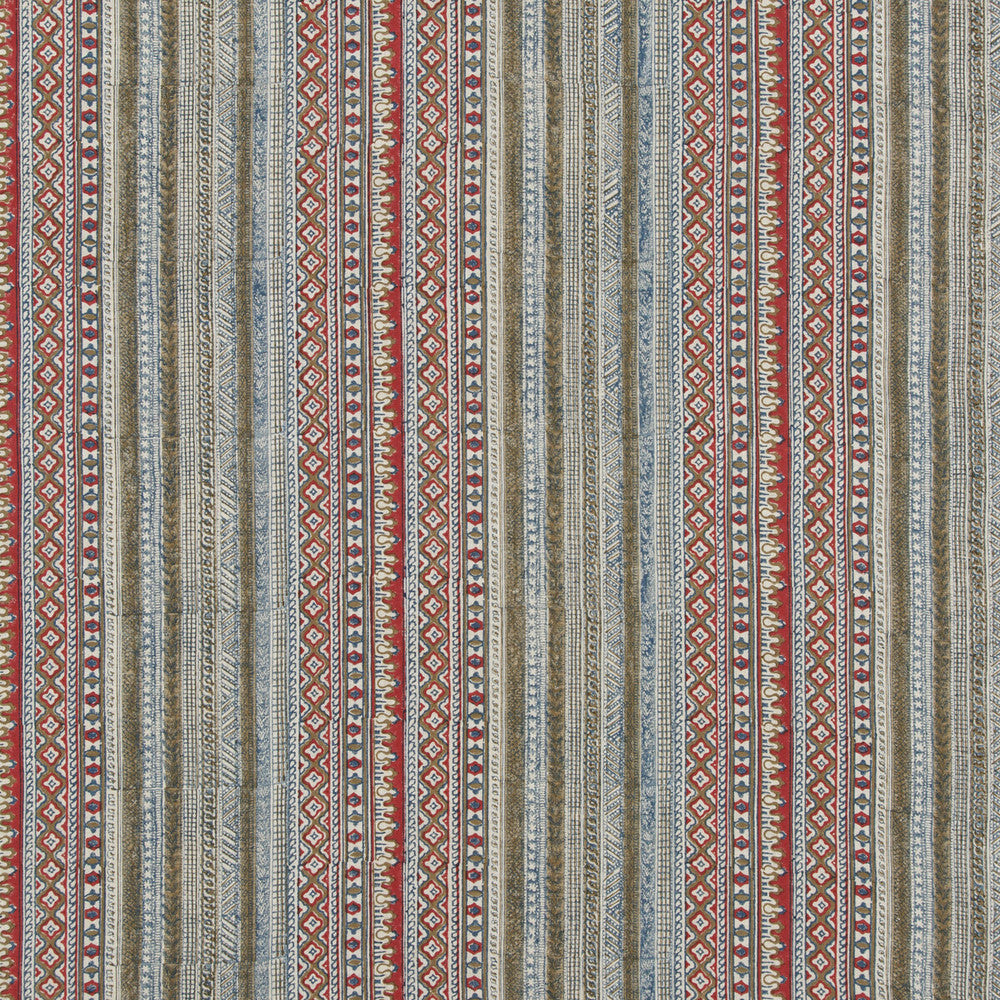 Kapisi Indigo by G P & J Baker Fabric EAST TO WEST LINEN - 100% India - Horizontal: 14.381 and Vertical: 5.122 57.524 - Fabric Carolina -