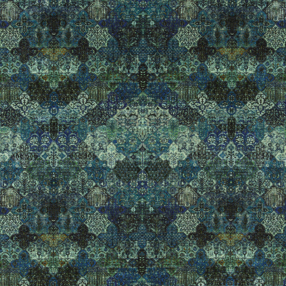 Sampul Peacock by G P & J Baker Fabric EAST TO WEST VISCOSE - 55%;COTTON - 45% Italy HEAVY Horizontal: 26.989 and Vertical: 28.368 53.978 - Fabric Carolina -