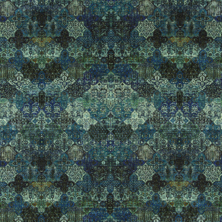 Sampul Peacock by G P & J Baker Fabric EAST TO WEST VISCOSE - 55%;COTTON - 45% Italy HEAVY Horizontal: 26.989 and Vertical: 28.368 53.978 - Fabric Carolina -