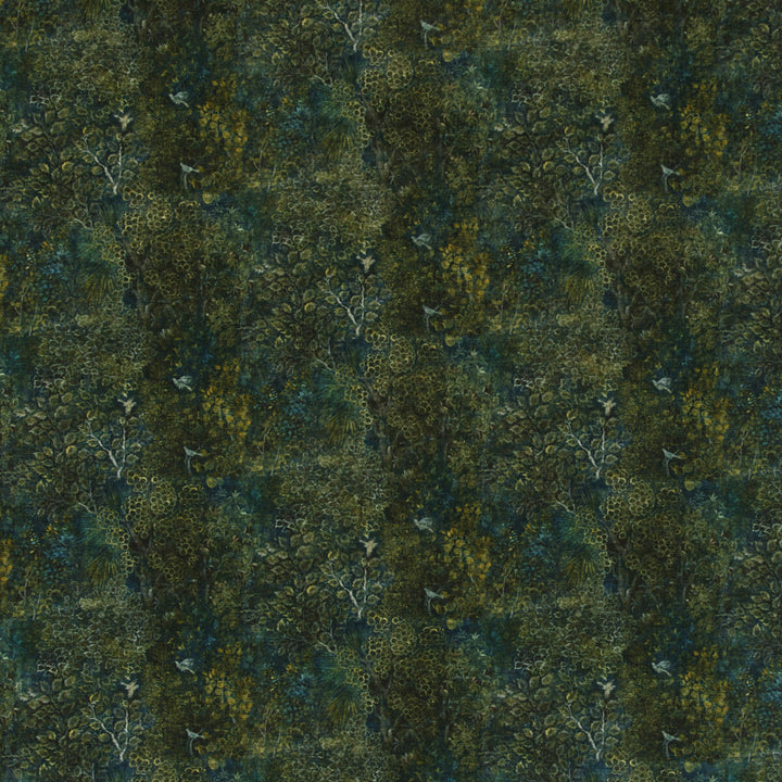 Persian Garden Velvet Peacock by G P & J Baker Fabric EAST TO WEST VISCOSE - 55%;COTTON - 45% Italy HEAVY Horizontal: 27.186 and Vertical: 15.76 54.372 - Fabric Carolina -