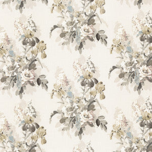 Bird & Iris Ivory/Mole by G P & J Baker Fabric
