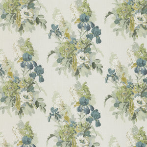 Bird & Iris Soft Teal by G P & J Baker Fabric