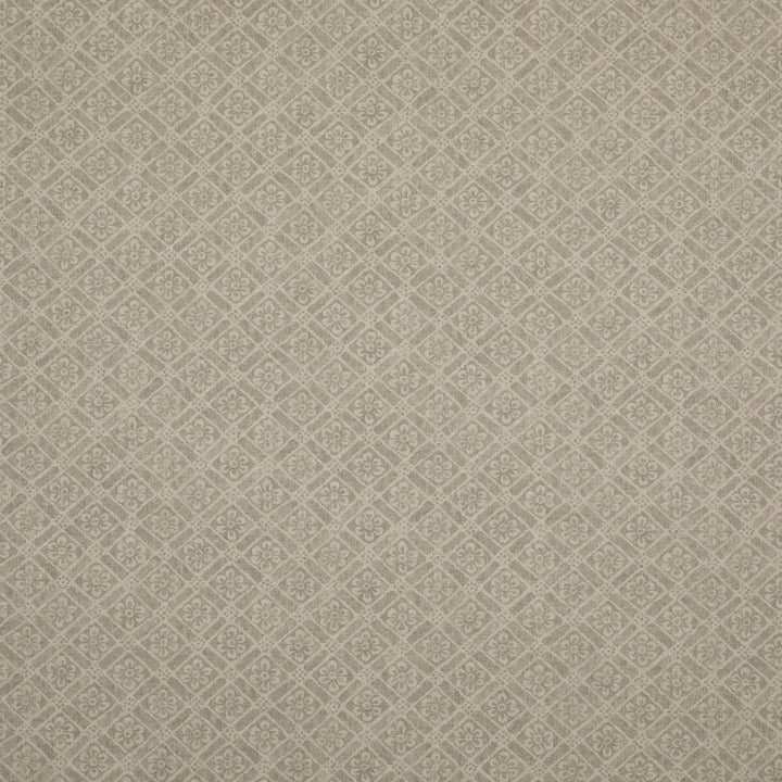 Moreton Trellis Stone by G P & J Baker Designer Fabric SIGNATURE PRINTS LINEN - 100% Thailand - Horizontal: 7.486 and Vertical: 9.85 52.796 - Swanky Fabrics -