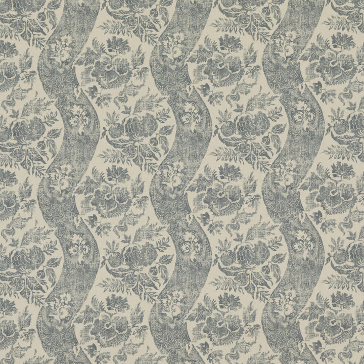 Caldbeck Soft Blue by G P & J Baker Fabric SIGNATURE PRINTS LINEN - 100% Thailand MEDIUM Horizontal: 13.002 and Vertical: 14.972 52.008 - Fabric Carolina -