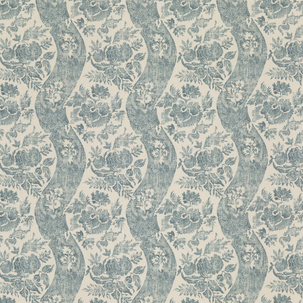 Caldbeck Teal by G P & J Baker Fabric G P & J Baker Fabric Caldbeck TealFabric SIGNATURE PRINTS LINEN - 100% Thailand </p><p>Repeat: H: 13.002, V: 14.972 52.008 - Fabric Carolina -