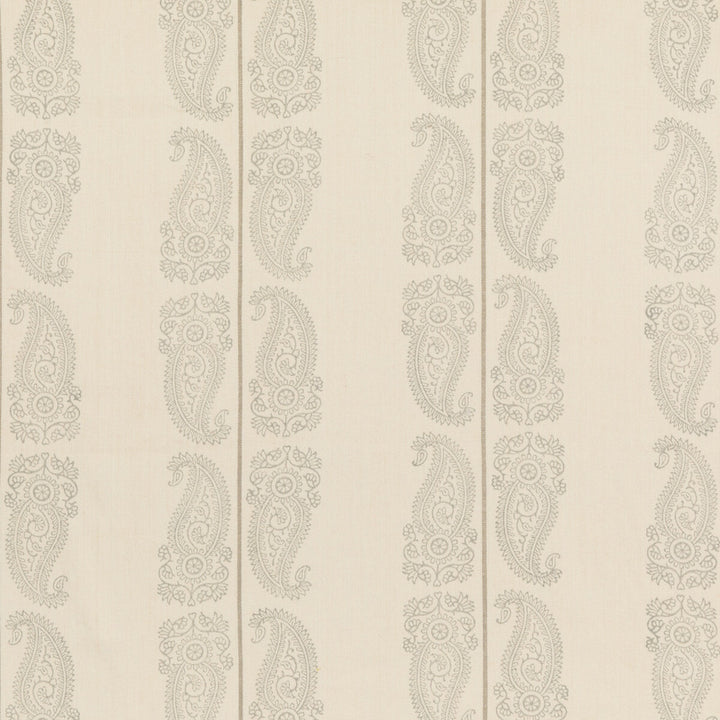 Cromer Paisley Dove by G P & J Baker Fabric ARTISAN II LINEN - 70%;COTTON - 30% India MEDIUM Horizontal: 12.608 and Vertical: 16.942 50.432 - Fabric Carolina -
