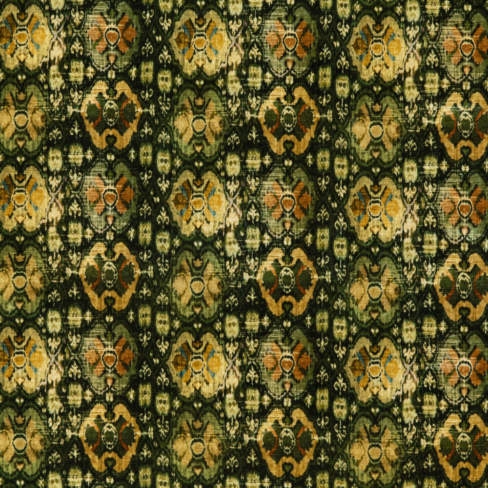 Petropolis Emerald by G P & J Baker Fabric SIGNATURE VELVETS VISCOSE - 55%;COTTON - 45% Italy Horizontal: 11.032 and Vertical: 10.244 55.16 - Fabric Carolina -