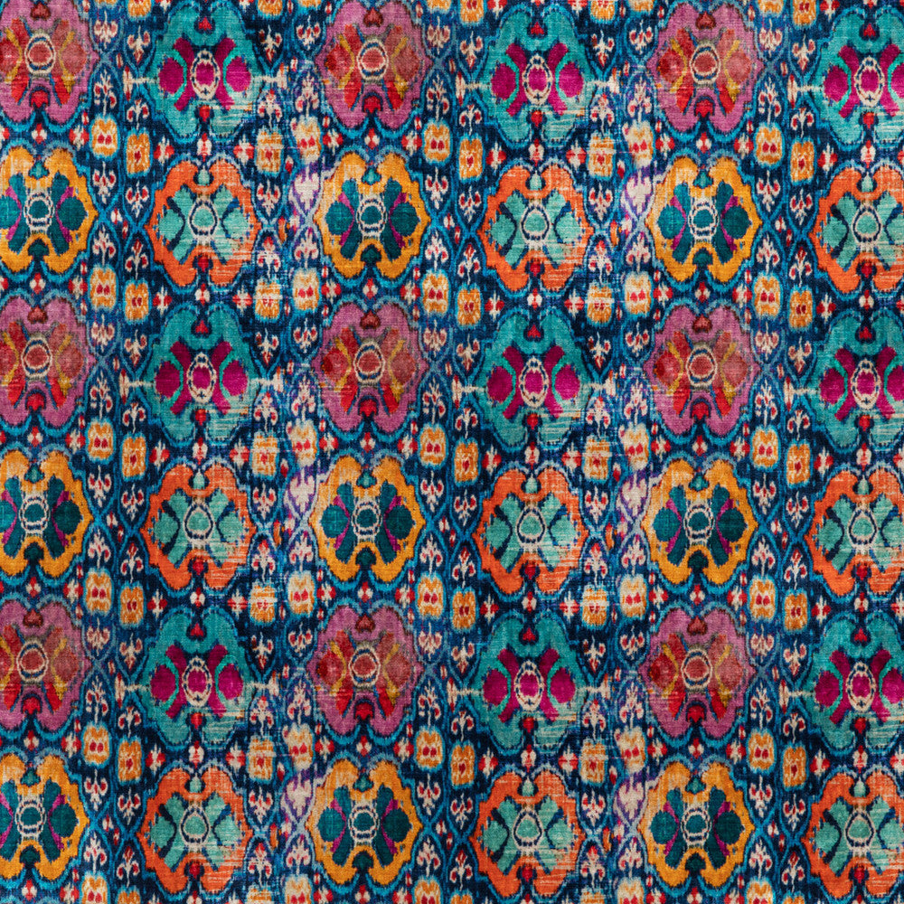 Petropolis Jewel by G P & J Baker Designer Fabric SIGNATURE VELVETS VISCOSE - 55%;COTTON - 45% Italy Horizontal: 11.032 and Vertical: 10.244 55.16 - Swanky Fabrics -