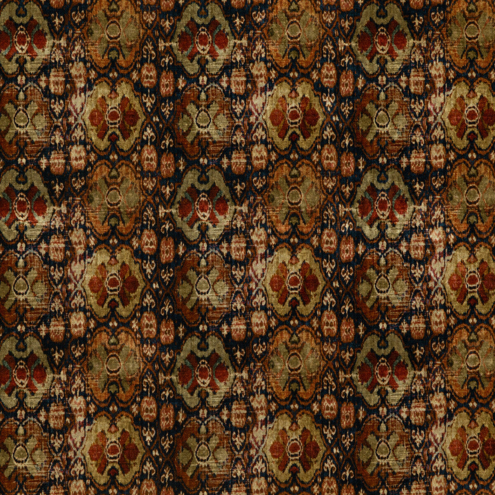 Petropolis Sienna by G P & J Baker Fabric SIGNATURE VELVETS VISCOSE - 55%;COTTON - 45% Italy Horizontal: 11.032 and Vertical: 10.244 55.16 - Fabric Carolina -