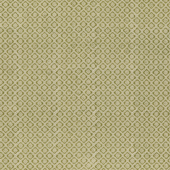 Indus Flower Green by G P & J Baker Fabric COROMANDEL SMALL PRINTS LINEN - 100% India Horizontal: 1.576 and Vertical: 1.576 52.008 - Fabric Carolina -