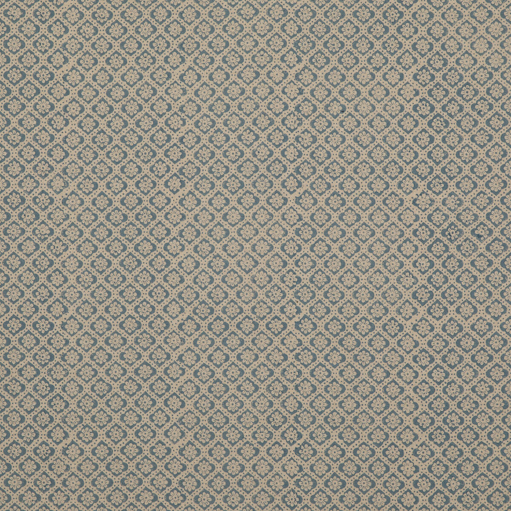 Indus Flower Denim by G P & J Baker Fabric COROMANDEL SMALL PRINTS LINEN - 100% India - Horizontal: 1.576 and Vertical: 1.576 52.008 - Fabric Carolina -