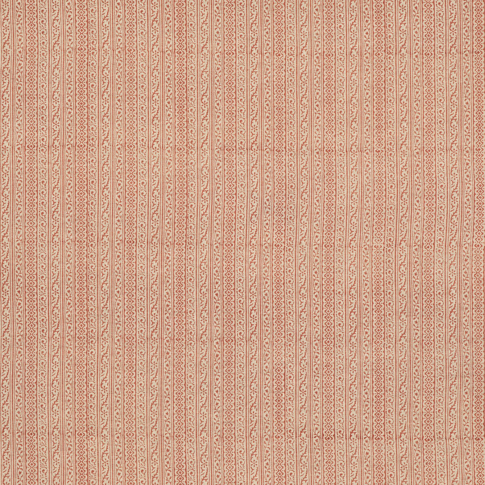 Cherbury Red by G P & J Baker Fabric COROMANDEL SMALL PRINTS LINEN - 100% India - Horizontal: 2.955 and Vertical: 5.91 53.978 - Fabric Carolina -