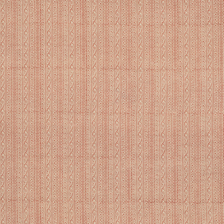Cherbury Red by G P & J Baker Fabric COROMANDEL SMALL PRINTS LINEN - 100% India - Horizontal: 2.955 and Vertical: 5.91 53.978 - Fabric Carolina -