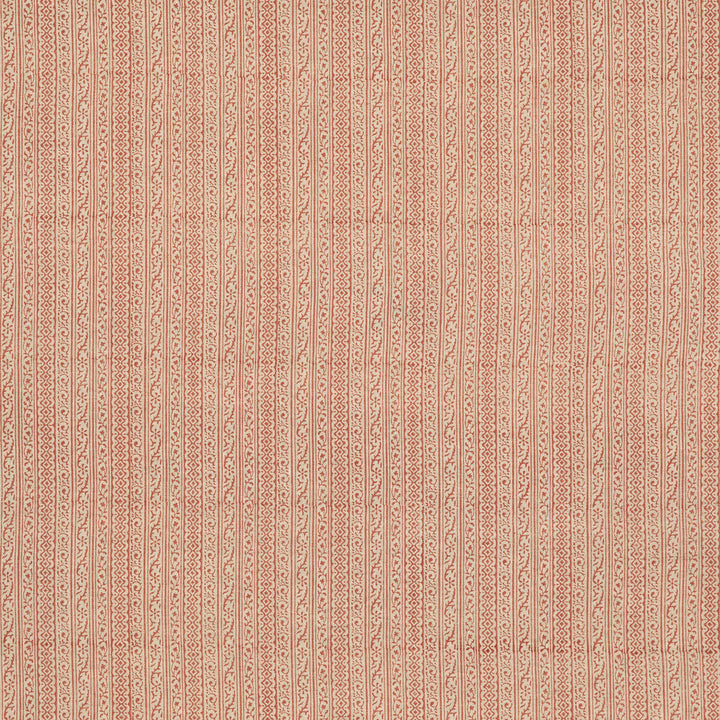 Cherbury Red by G P & J Baker Designer Fabric COROMANDEL SMALL PRINTS LINEN - 100% India Horizontal: 2.955 and Vertical: 5.91 53.978 - Swanky Fabrics -