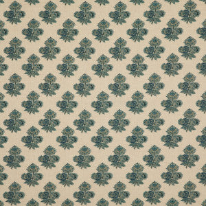 Poppy Paisley Indigo by G P & J Baker Fabric