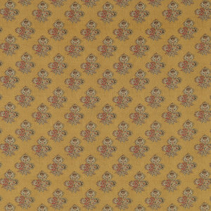 Poppy Paisley Ochre by G P & J Baker Fabric