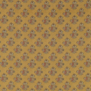 Poppy Paisley Ochre by G P & J Baker Fabric