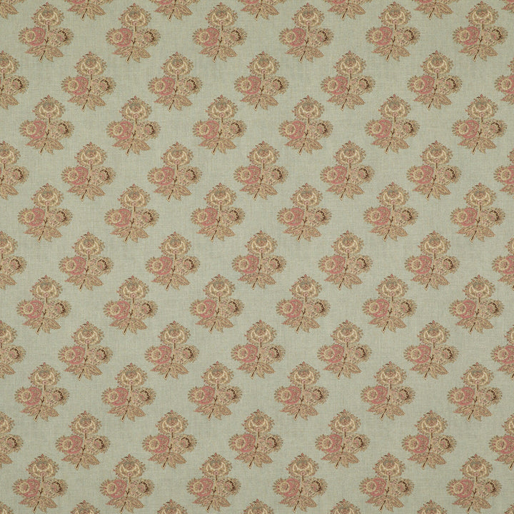 Poppy Paisley Aqua by G P & J Baker Fabric COROMANDEL SMALL PRINTS VISCOSE - 82%;LINEN - 18% United Kingdom - Horizontal: 5.4372 and Vertical: 5.91 54.372 - Fabric Carolina -