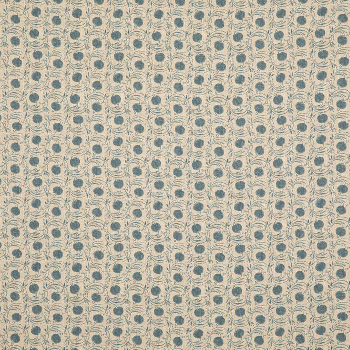 Seed Pod Blue by G P & J Baker Fabric COROMANDEL SMALL PRINTS VISCOSE - 67%;LINEN - 33% United Kingdom Horizontal: 3.8612 and Vertical: 5.91 54.372 - Fabric Carolina -
