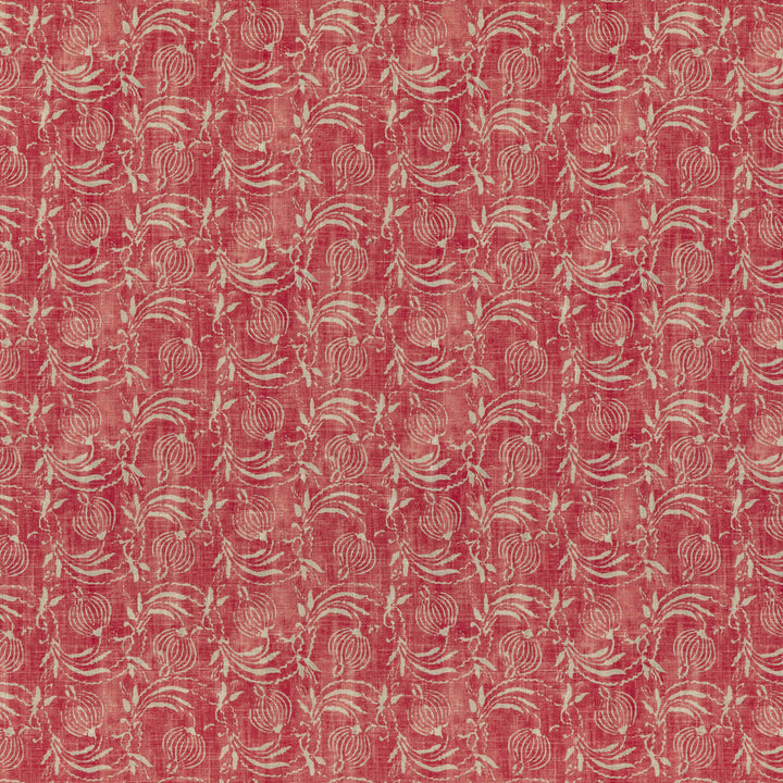 Pomegranate Red by G P & J Baker Fabric COROMANDEL SMALL PRINTS VISCOSE - 67%;LINEN - 33% United Kingdom Horizontal: 7.7618 and Vertical: 17.336 54.372 - Fabric Carolina -