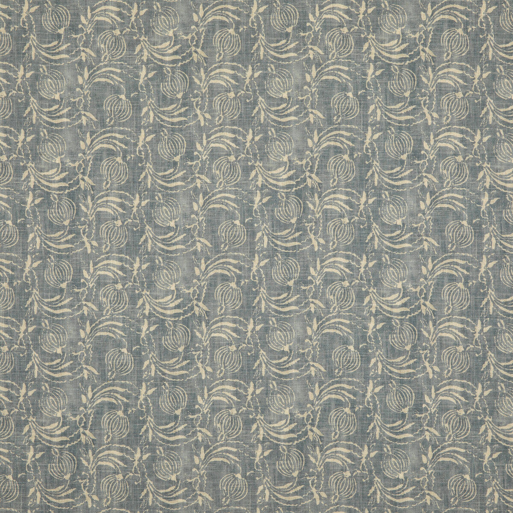 Pomegranate Denim by G P & J Baker Fabric COROMANDEL SMALL PRINTS VISCOSE - 67%;LINEN - 33% United Kingdom - Horizontal: 7.7618 and Vertical: 17.336 54.372 - Fabric Carolina -