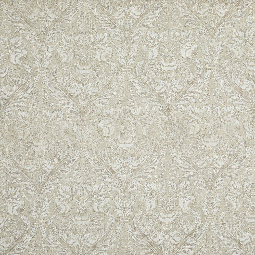 Lapura Damask Dove by G P & J Baker Fabric COROMANDEL VISCOSE - 82%;LINEN - 18% United Kingdom - Horizontal: 26.989 and Vertical: 23.246 53.978 - Fabric Carolina -