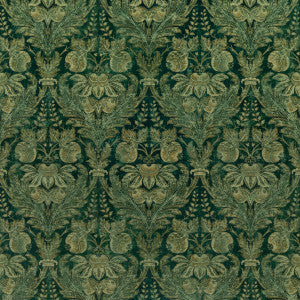 Lapura Velvet Emerald by G P & J Baker Fabric