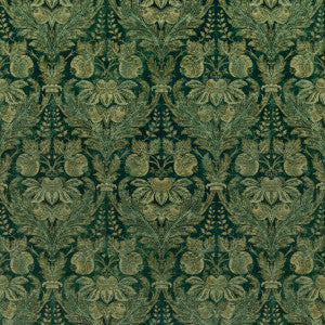 Lapura Velvet Emerald by G P & J Baker Fabric
