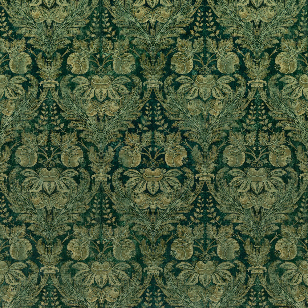 Lapura Velvet Emerald by G P & J Baker Fabric COROMANDEL COTTON - 56%;LINEN - 44% United Kingdom - Horizontal: 13.002 and Vertical: 23.246 52.008 - Fabric Carolina -