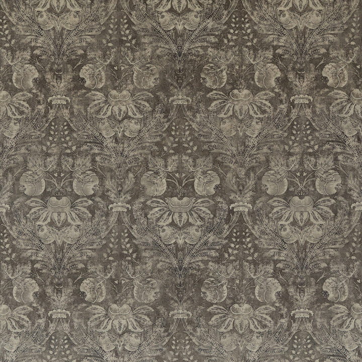 Lapura Velvet Mole by G P & J Baker Designer Fabric COROMANDEL COTTON - 56%;LINEN - 44% United Kingdom Horizontal: 13.002 and Vertical: 23.246 52.008 - Swanky Fabrics -