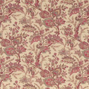 Jewel Indienne Red/Blue by G P & J Baker Fabric