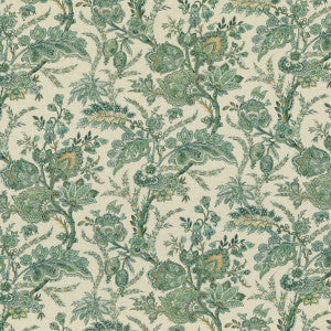 Jewel Indienne Emerald by G P & J Baker Fabric