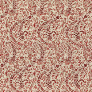 Bukhara Paisley Red by G P & J Baker Fabric