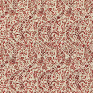 Bukhara Paisley Red by G P & J Baker Fabric