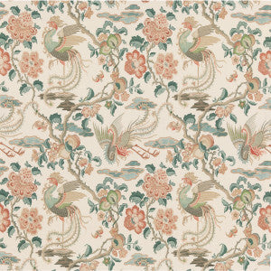 Chifu Teal by G P & J Baker Fabric