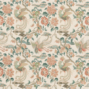 Chifu Teal by G P & J Baker Fabric