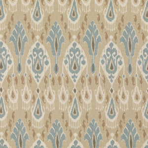 Ikat Bokhara Sand by G P & J Baker Fabric