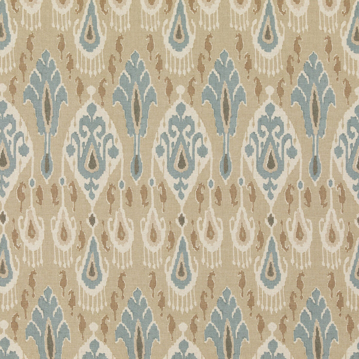 Ikat Bokhara Sand by G P & J Baker Fabric G P & J Baker Fabric Ikat Bokhara SandFabric CHIFU VISCOSE - 49%;LINEN - 26%;COTTON - 17%;POLYESTER - 8% Thailand </p><p>Repeat: H: 10.244, V: 27.186 51.22 - Fabric Carolina -