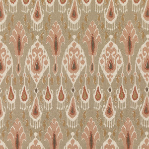 Ikat Bokhara Neutral by G P & J Baker Fabric