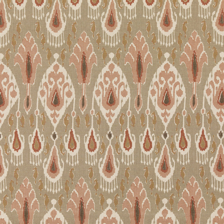 Ikat Bokhara Neutral by G P & J Baker Designer Fabric CHIFU VISCOSE - 49%;LINEN - 26%;COTTON - 17%;POLYESTER - 8% Thailand MEDIUM Horizontal: 10.244 and Vertical: 27.186 51.22 - Swanky Fabrics -