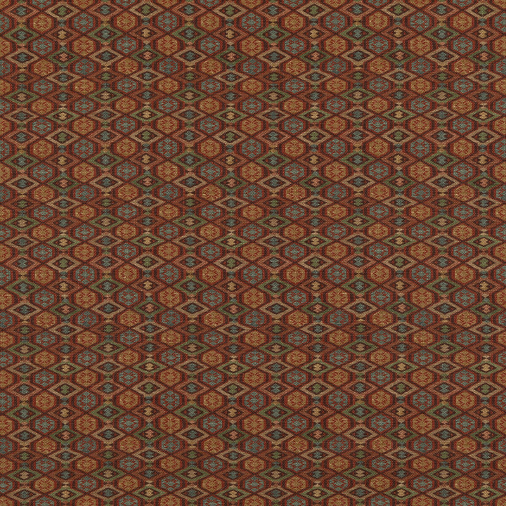 Balfour Red/Green by G P & J Baker Fabric CHIFU VISCOSE - 82%;LINEN - 18% United Kingdom HEAVY Horizontal: 4.334 and Vertical: 6.698 53.978 - Fabric Carolina -