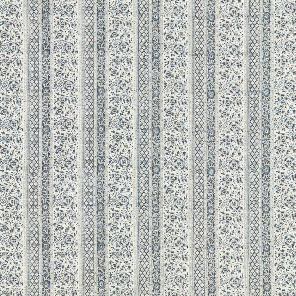 Tillington Blue by G P & J Baker Fabric PORTOBELLO LINEN - 100% India Horizontal: 6.895 and Vertical: 4.728 55.16 - Fabric Carolina -