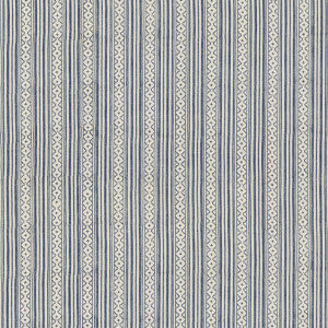 Ebury Stripe Blue by G P & J Baker Fabric