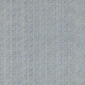 Tetbury Stripe Blue by G P & J Baker Fabric