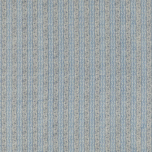 Tetbury Stripe Blue by G P & J Baker Fabric