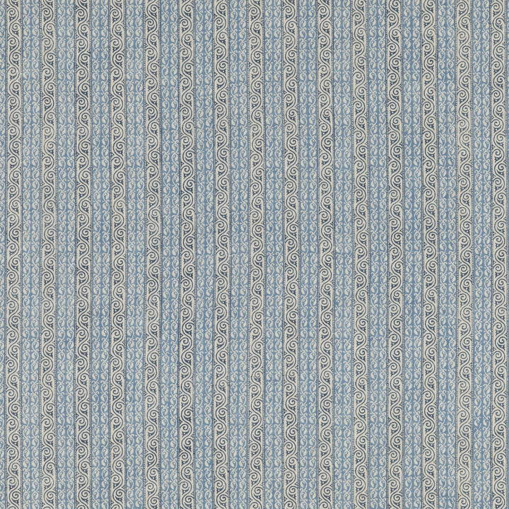 Tetbury Stripe Blue by G P & J Baker Fabric G P & J Baker Fabric Tetbury Stripe BlueFabric PORTOBELLO LINEN - 100% India </p><p>Repeat: H: 2.2852, V: 54.372 - Fabric Carolina -