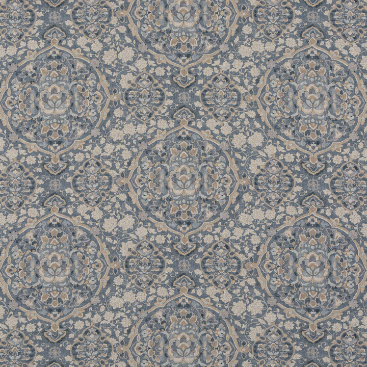 Kiana Blue by G P & J Baker Fabric G P & J Baker Fabric Kiana BlueFabric CASPIAN VISCOSE - 67%;LINEN - 33% United Kingdom </p><p>Repeat: H: 16.942, V: 23.64 51.22 - Fabric Carolina -