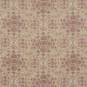 Kiana Red/Aqua by G P & J Baker Fabric