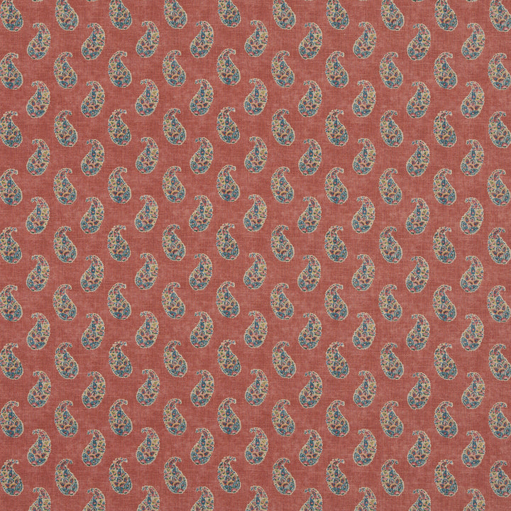 Patola Paisley Red by G P & J Baker Fabric G P & J Baker Fabric Patola Paisley RedFabric CASPIAN VISCOSE - 82%;LINEN - 18% United Kingdom </p><p>Repeat: H: 4.531, V: 9.456 54.372 - Fabric Carolina -